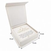 „A Jövőm Legszebb Részének” – romantikus üzenetkártya barátnőmnek- Dobozban -EkszerWebshop.hu-Üzenetkártya