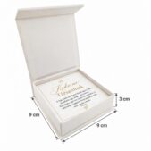 „Kedvenc Társamnak” – személyes üzenetkártya barátnőmnek- Dobozban -EkszerWebshop.hu-Üzenetkártya