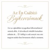 „Az Én Csábító Bajkeverőmnek” – játékos üzenetkártya barátnőmnek-EkszerWebshop.hu-Üzenetkártya