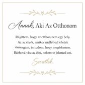 „Annak, Aki Az Otthonom” – megható üzenetkártya feleségemnek-EkszerWebshop.hu-Üzenetkártya