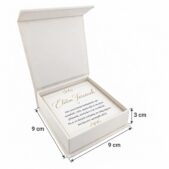 „Életem Társának” – személyes üzenetkártya feleségemnek- Dobozban -EkszerWebshop.hu-Üzenetkártya