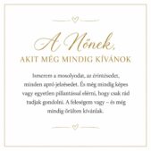 „A Nőnek, Akit Még Mindig Kívánok” – romantikus üzenetkártya feleségemnek-EkszerWebshop.hu-Üzenetkártya