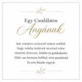 „Egy Csodálatos Anyának” – megható üzenetkártya anyukámnak-EkszerWebshop.hu-Üzenetkártya