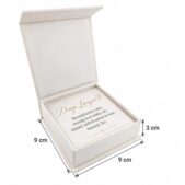 „Drága Lányom” – személyes üzenetkártya lányomnak- Dobozban -EkszerWebshop.hu-Üzenetkártya