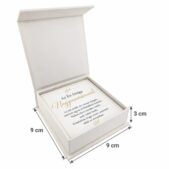 „Az Én Drága Nagymamámnak” – megható üzenetkártya nagymamámnak- Dobozban -EkszerWebshop.hu-Üzenetkártya