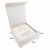 „Annak, Akire Jó Érzés Számítani” – szeretetteljes üzenetkártya keresztanyámnak- Dobozban -EkszerWebshop.hu-Üzenetkártya
