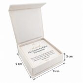 „Annak, Aki Ismeri Az Egész Történetem” – megható üzenetkártya testvéremnek- Dobozban -EkszerWebshop.hu-Üzenetkártya