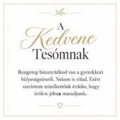 „A Kedvenc Tesómnak” – játékos üzenetkártya testvéremnek-EkszerWebshop.hu-Üzenetkártya