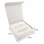 „Csodálatos Menyasszonyomnak” – szeretetteljes üzenetkártya menyasszonyomnak- Dobozban -EkszerWebshop.hu-Üzenetkártya
