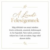 „A Leendő Feleségemnek” – romantikus üzenetkártya menyasszonyomnak-EkszerWebshop.hu-Üzenetkártya
