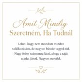 „Amit Mindig Szeretném, Ha Tudnál” – megható üzenetkártya unokámnak-EkszerWebshop.hu-Üzenetkártya