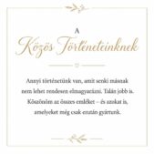 „A Közös Történeteinknek” – személyes üzenetkártya legjobb barátnőmnek-EkszerWebshop.hu-Üzenetkártya