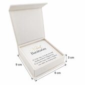 „Neked, Barátnőm” – személyes üzenetkártya legjobb barátnőmnek- Dobozban -EkszerWebshop.hu-Üzenetkártya